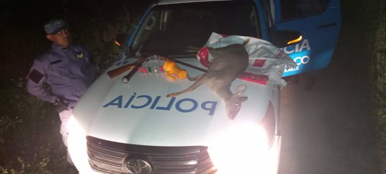 ATRAPAN A CAZADORES FURTIVOS