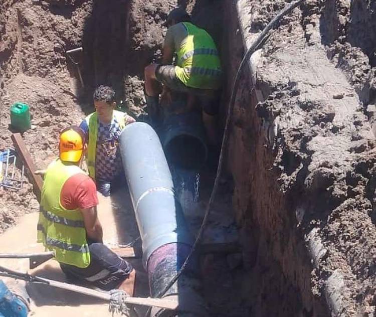 RÁPIDA RESPUESTA: SAMEEP REPARÓ EL TRAMO DEL ACUEDUCTO COLONIA BENÍTEZ- MARGARITA BELÉN