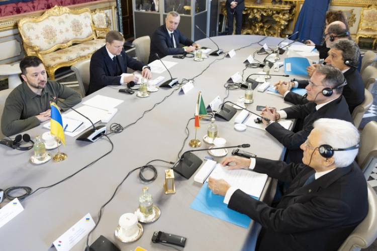 ITALIA REITERÓ SU APOYO A UCRANIA Y A ZELENSKI
