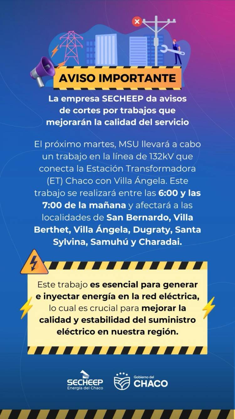 SUDOESTE: TRABAJOS PARA INYECTAR MÁS ENERGÍA SOLAR A LA RED ELÉCTRICA