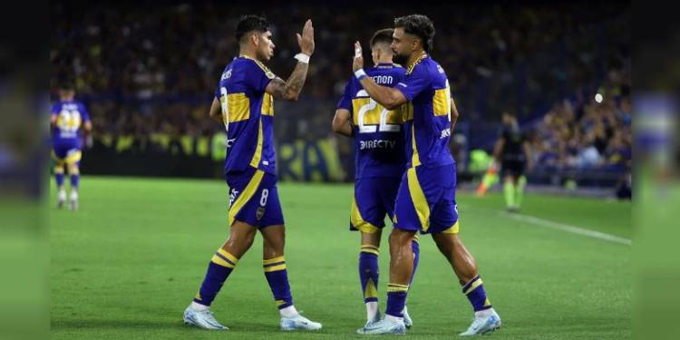 BOCA VENCIÓ A ROSARIO CENTRAL Y SE QUEDÓ CON LA PUNTA DE SU ZONA