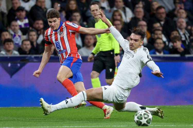 CHAMPIONS LEAGUE: GOLAZO DE JULIÁN ALVAREZ PERO VENTAJA PARA EL REAL