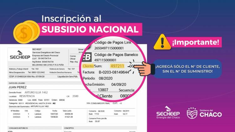 EL GOBIERNO PROVINCIAL REITERA LA IMPORTANCIA DE ADHERIRSE AL SUBSIDIO NACIONAL PARA ALIVIAR EL COSTO DE LA ENERGÍA