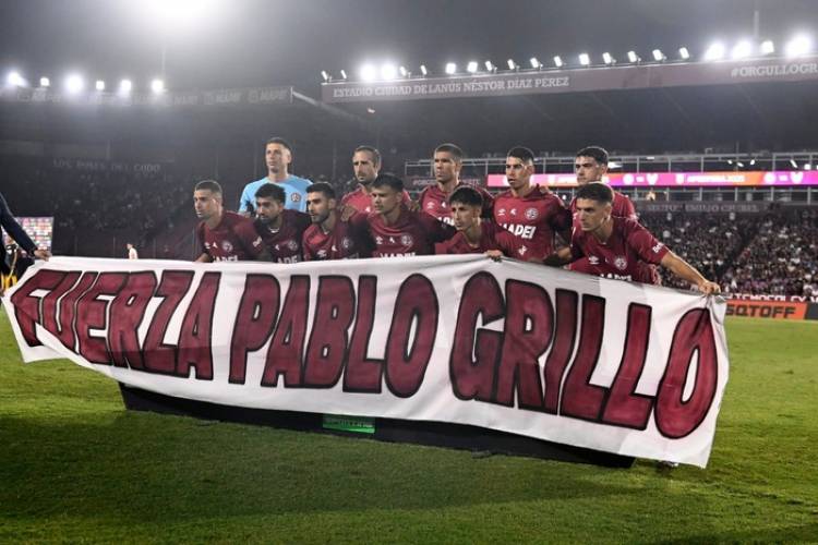 EL PEDIDO DE JUSTICIA POR PABLO GRILLO LLEGÓ AL FÚTBOL