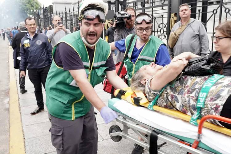 EL FALSO INFORME POLICIAL SOBRE LA REPRESIÓN A LA JUBILADA BEATRIZ BLANCO
