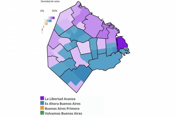 ELECCIONES CABA 2025, BARRIO POR BARRIO: EL DETALLE DEL REPARTO DE VOTOS ENTRE ADORNI, SANTORO Y LOSPENNATO