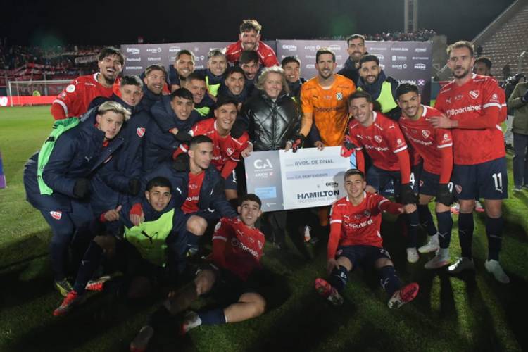 COPA ARGENTINA: SOBRE EL FINAL, INDEPENDIENTE SACÓ EL TRIUNFO DEL FREEZER 
