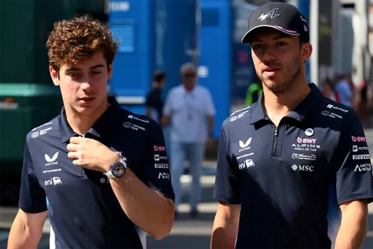 GASLY Y COLAPINTO DEJARON DE LADO LAS DIFERENCIAS