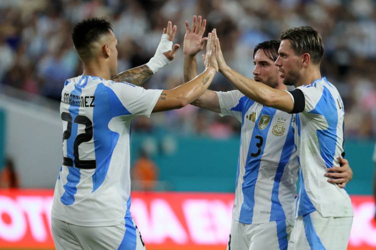 LA SELECCIÓN ARGENTINA, SIN MESSI, VENCIÓ A VENEZUELA EN UN AMISTOSO DE PREPARACIÓN