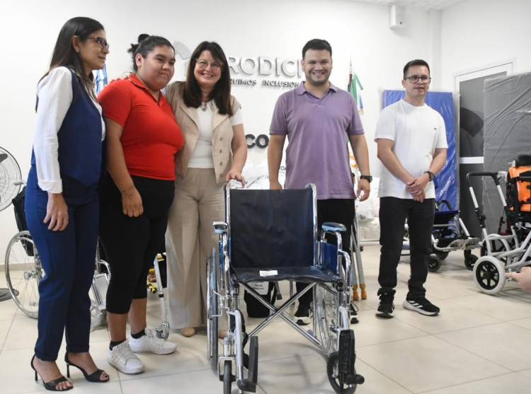 IPRODICH ENTREGÓ AYUDAS TÉCNICAS Y ELEMENTOS QUE MEJORARÁN LA CALIDAD DE VIDA DE PERSONAS CON DISCAPACIDAD