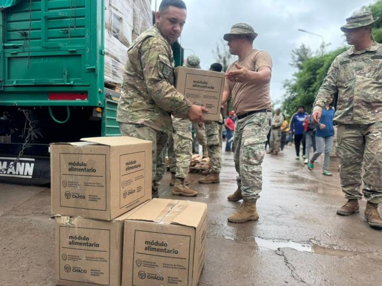 OPERATIVO 130 EN EL IMPENETRABLE: SE REPROGRAMARON HORARIOS, PERO ESTÁN GARANTIZADAS TODAS LAS ENTREGAS
