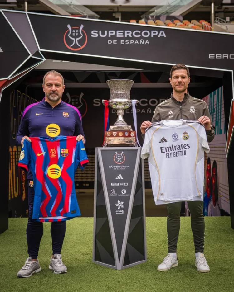 BARCELONA Y REAL MADRID DEFINEN LA SUPERCOPA DE ESPAÑA