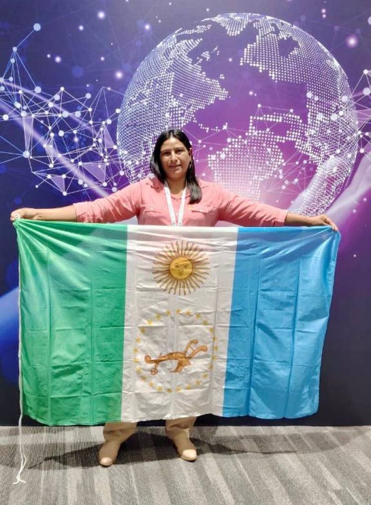 GLORIA CISNEROS REPRESENTA AL CHACO EN EL PREMIO DOCENTE MÁS IMPORTANTE DEL MUNDO