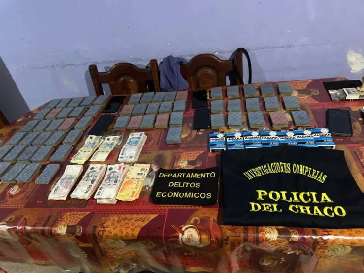 GOLPE AL JUEGO ILEGAL: DESMANTELAN CASA DE APUESTAS EN PAMPA DEL INFIERNO