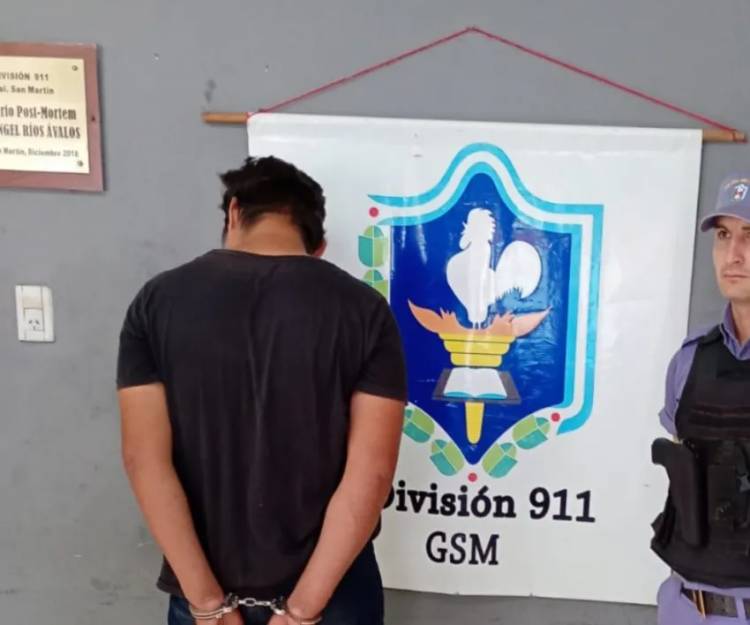CAYÓ EN SAN MARTÍN UN FORMOSEÑO CON "ALERTA ROJA" POR ABUSO SEXUAL