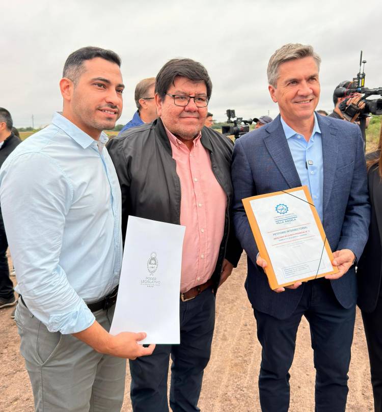 JOAQUÍN GARCÍA: “HAY UN GOBERNADOR QUE DECIDIÓ TRANSFORMAR EL SUDOESTE CON LA RUTA 13”