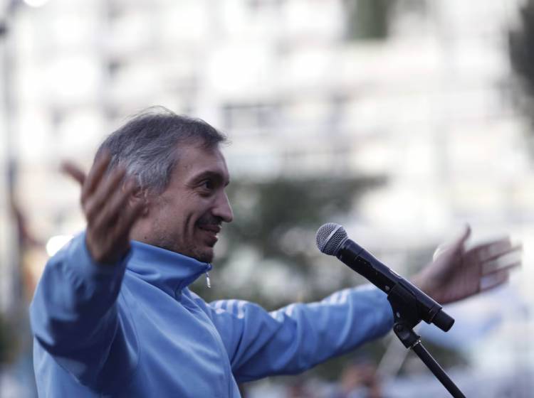 MÁXIMO KIRCHNER RECIBIÓ EL ALTA TRAS LA OPERACIÓN