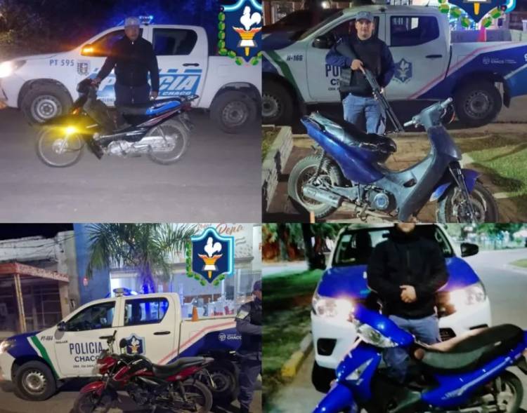 AMPLIO DESPLIEGUE POLICIAL: MÁS DE 900 PERSONAS IDENTIFICADAS Y 93 MOTOS SECUESTRADAS