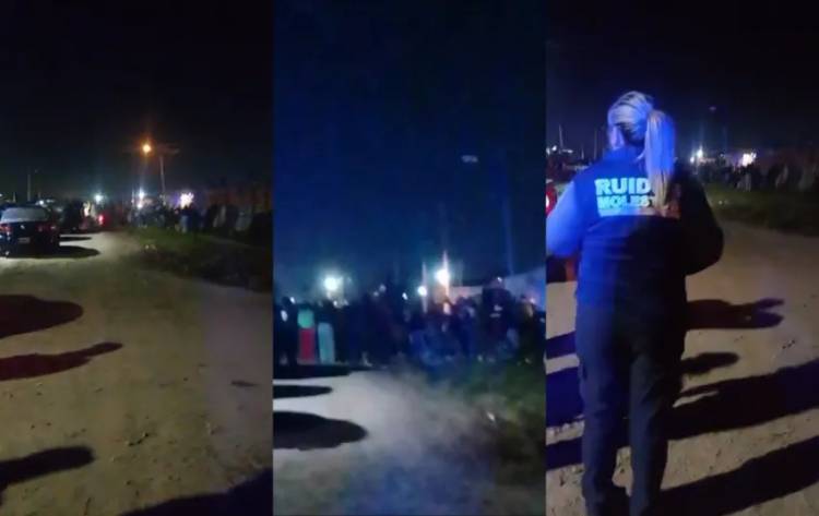 DESACTIVARON FIESTA CLANDESTINA: HABÍA MÚSICA EN VIVO, DISPAROS Y MÁS DE 200 ASISTENTES