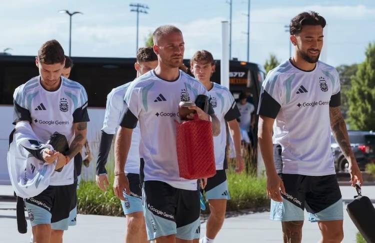 ENTRENA LA SELECCIÓN EN KANSAS Y SCALONI DEFINE EL EQUIPO PARA LOS AMISTOSOS
