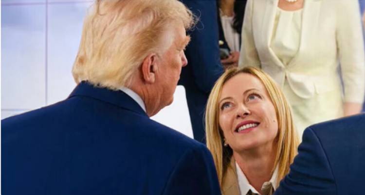 TRUMP SE BURLA DE MELONI Y PIDE UNA “PERIMETRAL"