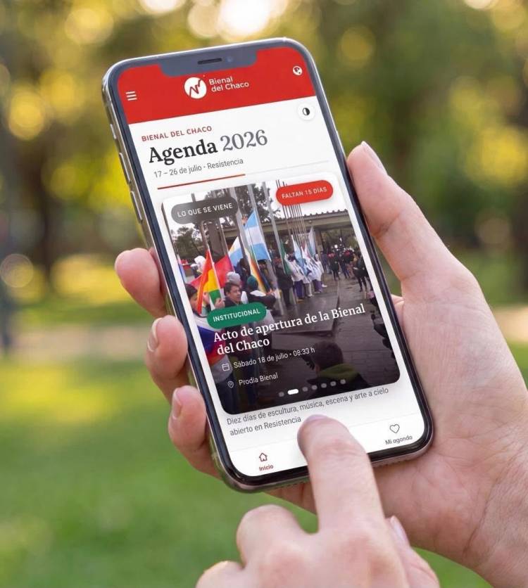BIENAL DEL CHACO 2026: YA ESTÁ DISPONIBLE LA AGENDA OFICIAL INTERACTIVA DEL MAYOR ENCUENTRO DE ESCULTURA A CIELO ABIERTO