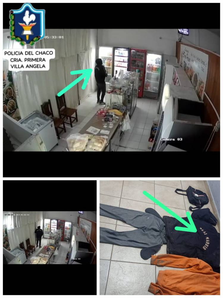 VILLA ÁNGELA: COMISARÍA PRIMERA ESCLARECIÓ DOS HECHOS DELICTIVOS Y RECUPERÓ ELEMENTOS SUSTRAÍDOS