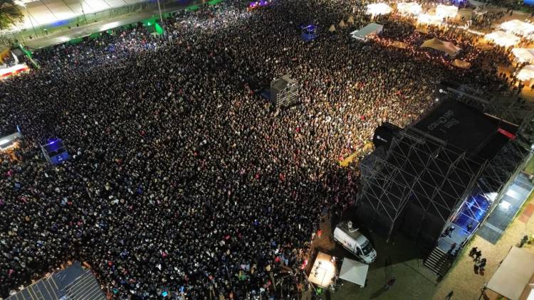 MÁS DE 95 MIL PERSONAS VIVIERON UNA NOCHE HISTÓRICA EN EL SÉPTIMO DÍA DE LA BIENAL INTERNACIONAL DE LAS ESCULTURAS 2026