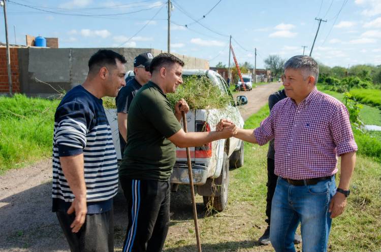 MÁS SEGURIDAD PARA LA ZONA SUR: AVANZA LA INSTALACIÓN DE UN NUEVO PUESTO POLICIAL EN EL EX CAMPO ZAMPA