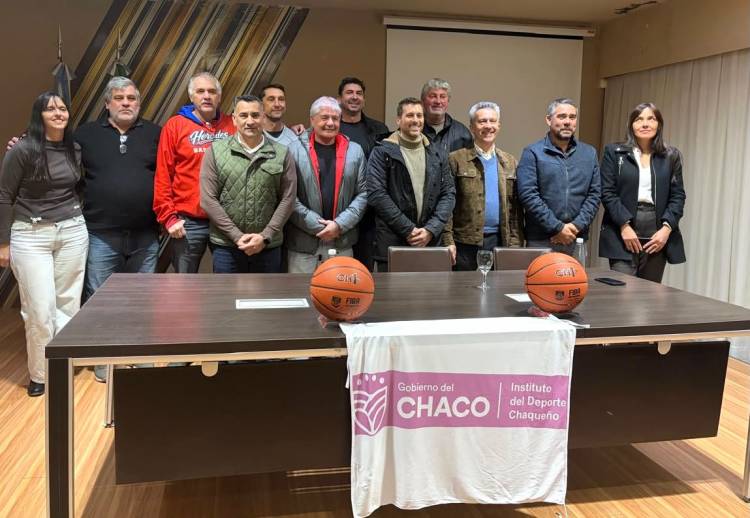 CON APOYO DEL GOBIERNO PROVINCIAL SE PRESENTÓ HOY EL TORNEO PRE FEDERAL DE BÁSQUET 2026