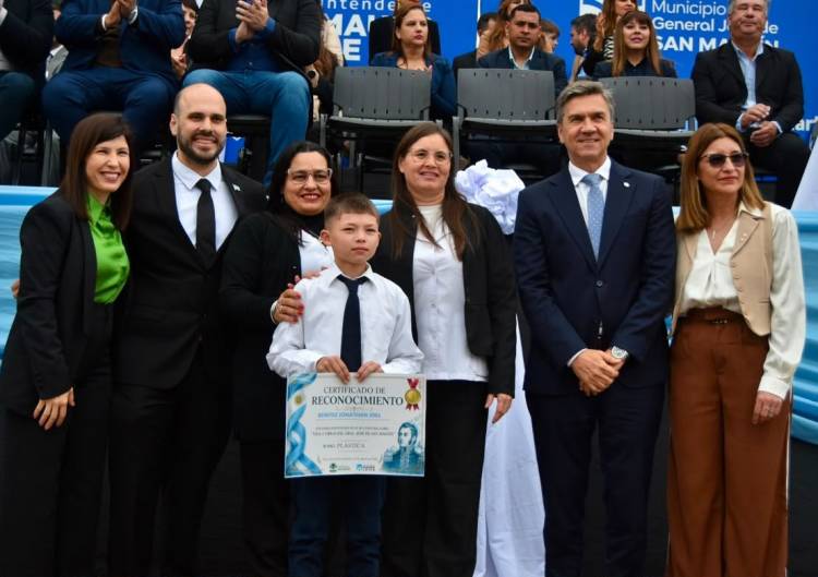 EL GOBERNADOR ZDERO ENCABEZÓ EL ACTO CENTRAL POR EL 176° ANIVERSARIO DEL PASO A LA INMORTALIDAD DEL GENERAL SAN MARTÍN
