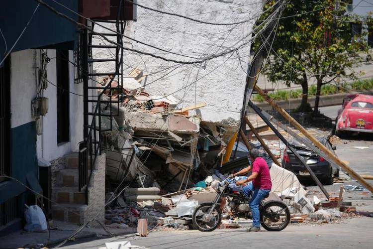 TERREMOTO EN COLOMBIA: ASCIENDE A 312 LA CIFRA DE VÍCTIMAS FATALES
